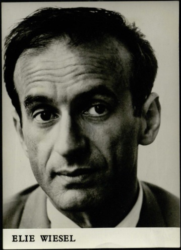 portrait of Elie Wiesel