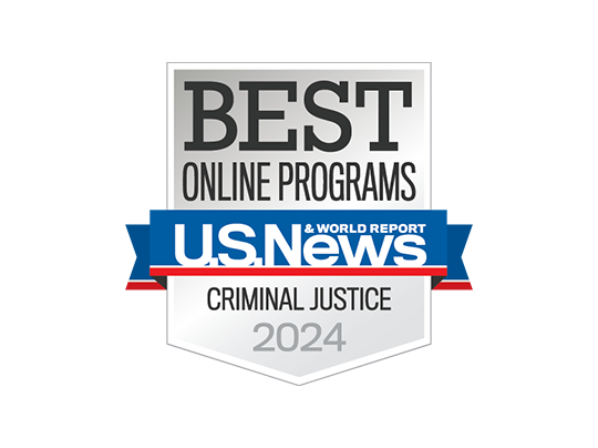 U.S. News and World Report Ranking - Best Online Program - Criminal Justice 2024