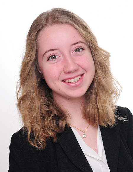 Headshot of Céline Marie Sandmaier (MET’23)