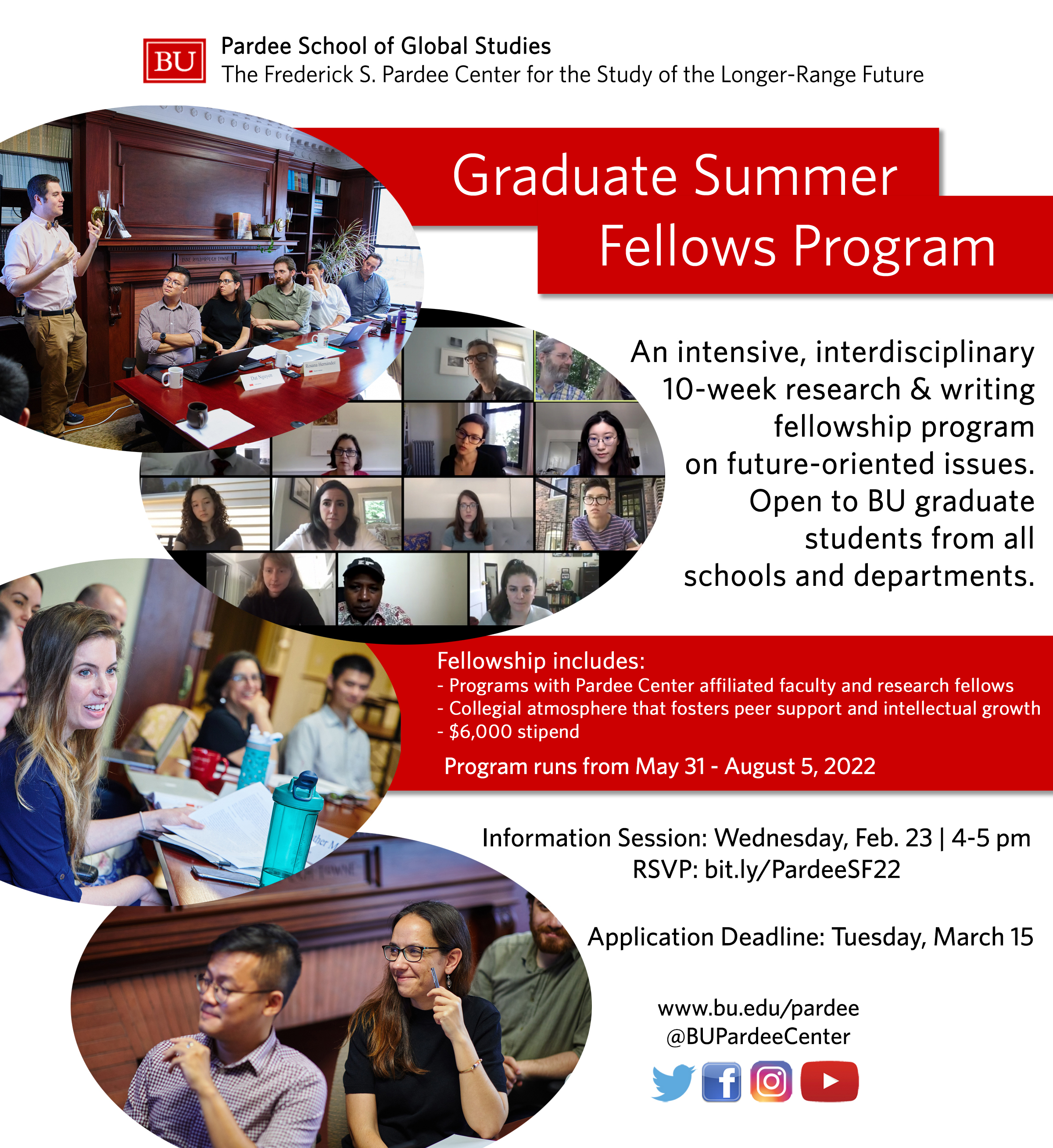 Applications Now Being Accepted for 2022 Graduate Summer Fellows