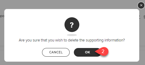 Find the black OK button right center