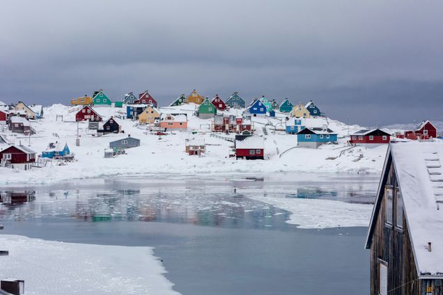 Greenland village