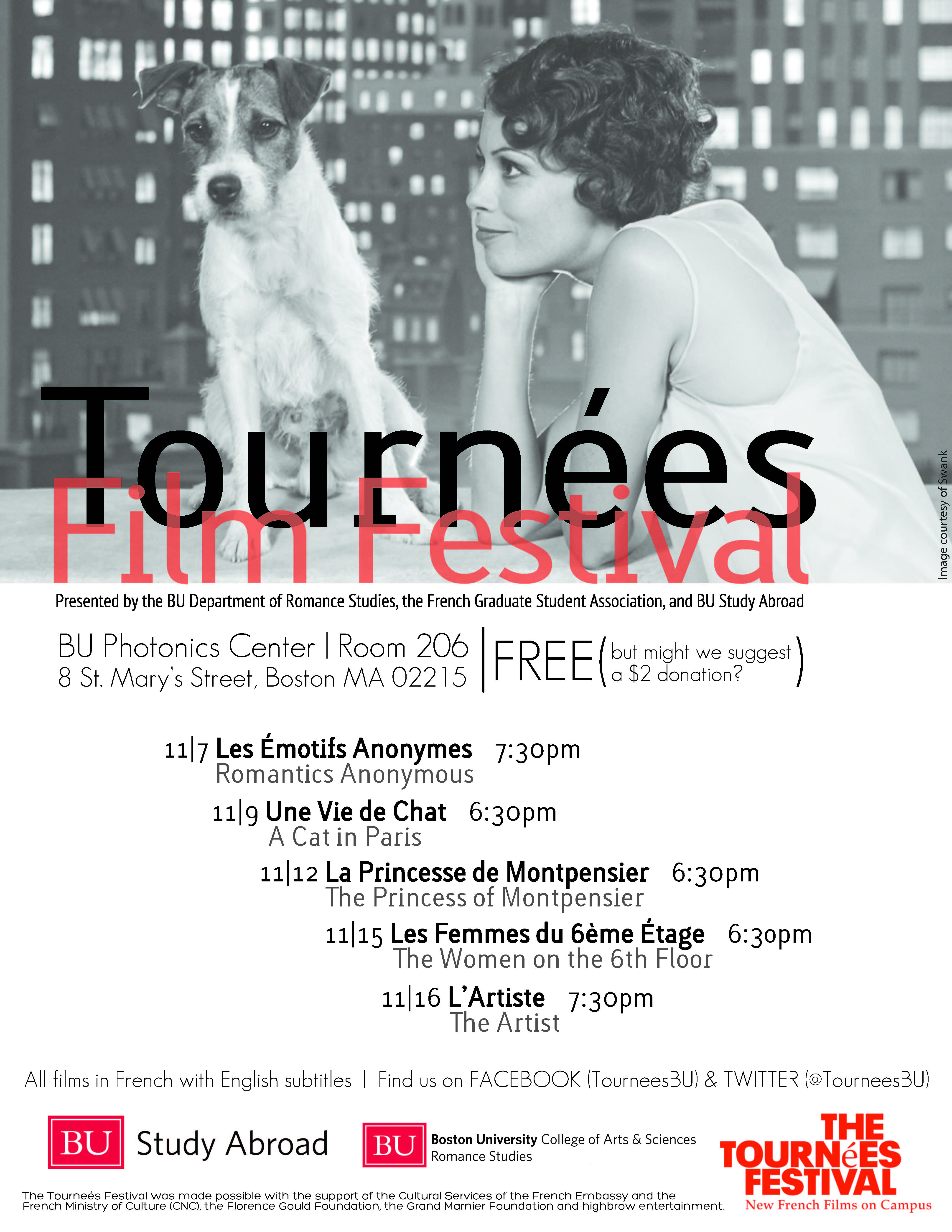 Tournees Film Festival 12 Romance Studies