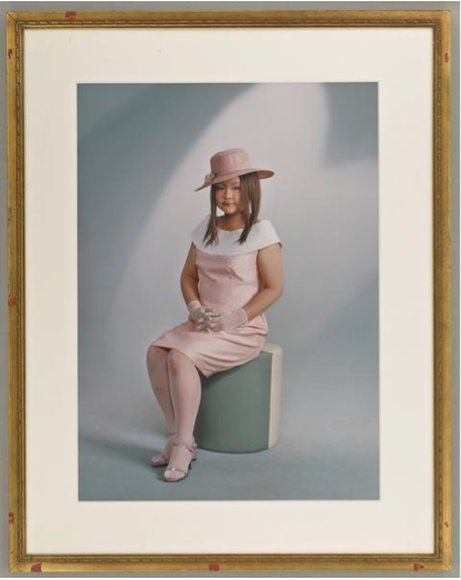 Tomoko Sawada. OMIAI ♡ 2001. Chromogenic Print. 32 11/16 x 25 13/16 in. The J. Paul Getty Museum, Los Angeles. Purchased with funds provided by the Photographs Council © Sawada Tomoko