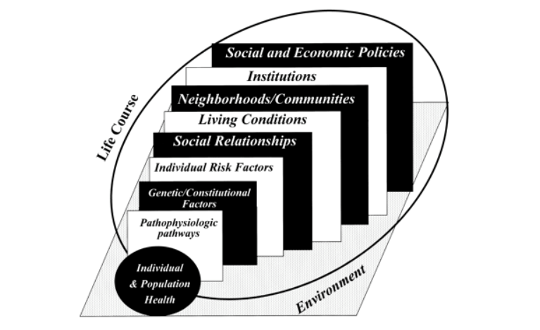  Figure 1. Upstream and downstream determinants of population health Kaplan G. What’s wrong with social epidemiology, and how can we make it better? Epidemiologic Reviews. 2004; 26(1): 124—135.