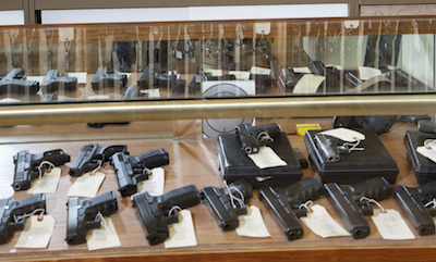 Rifle in Gun Shop