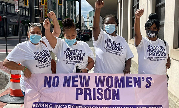 protest no new womens prison