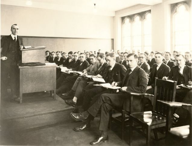 Knudson with class Knudson with class