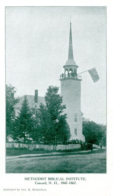 Postcard of the Methodist Biblical Institute