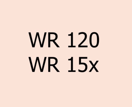 WR 120 or WR 15x