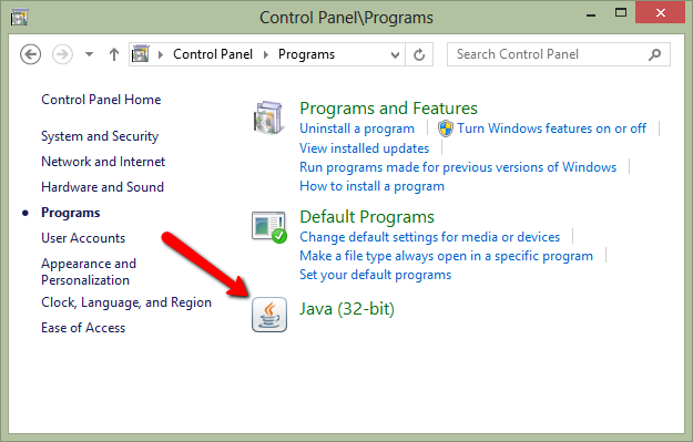 no update tab in java control panel
