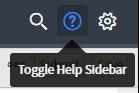 Help Sidebar