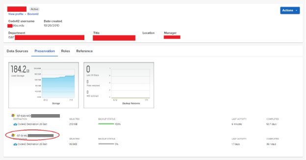 Find the desired computers to the lower left