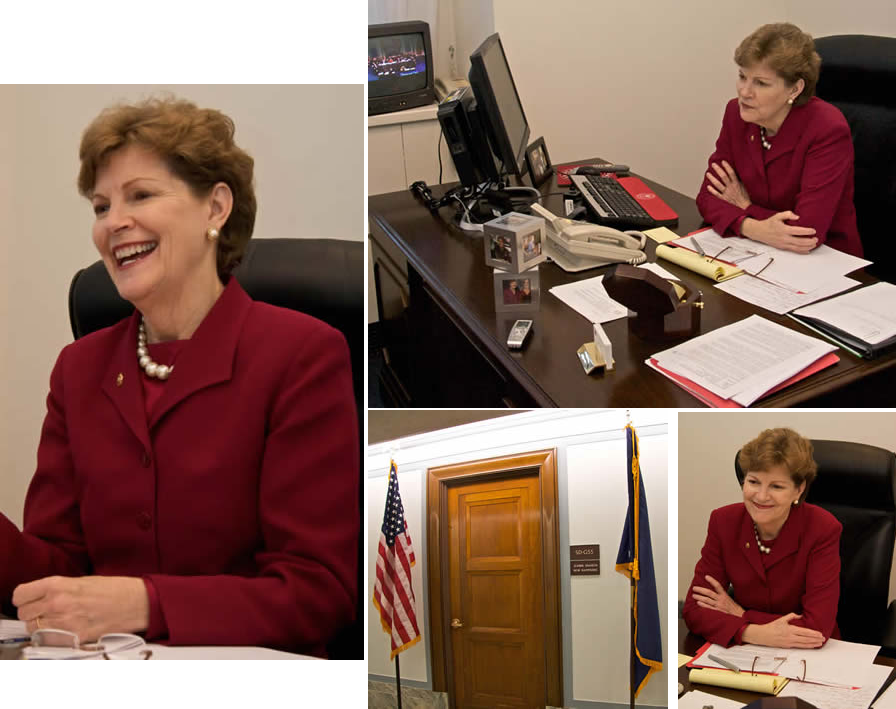 Sen Shaheen Settles In To Her New Job And Temporary Office Washington Dc Blog Archive Boston University