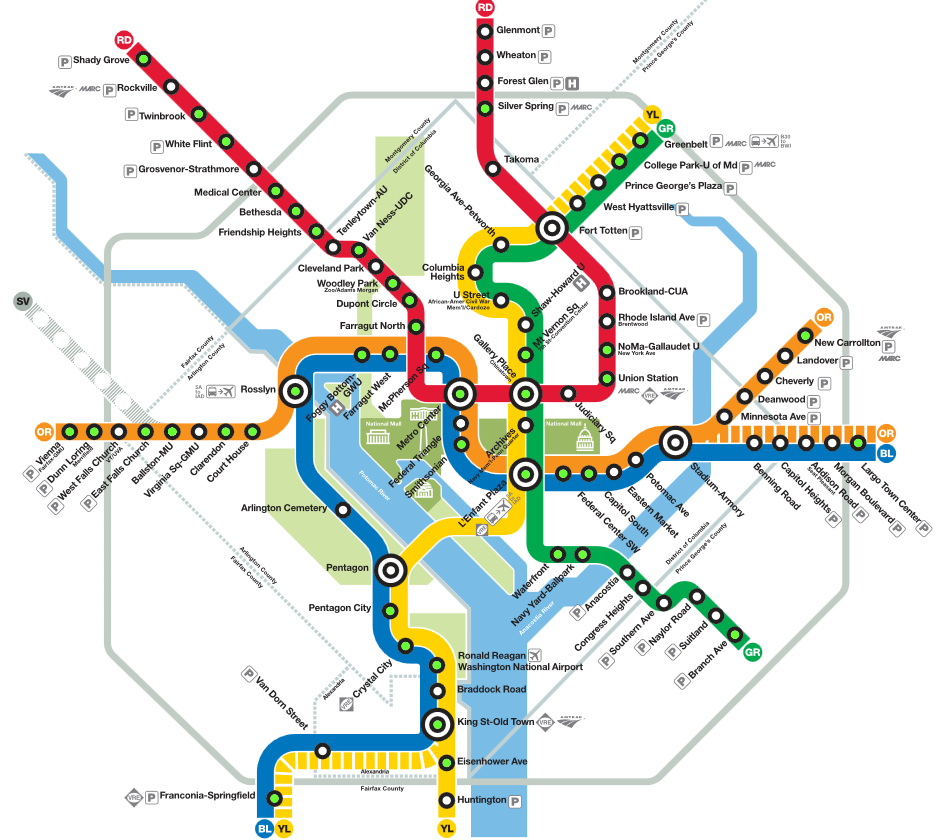 Wmata Dc Metro Map wmata map » Washington, DC | Blog Archive | Boston University